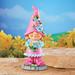 Whimsical Decorative Outdoor Garden Gnome Statues - 13.500 x 6.880 x 6.380