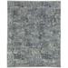 NuStory One-of-a-Kind Hand-Knotted New Age 8' X 10' Wool Viscose Area Rug in Blue/Gray/Green - Rectangle 8' x 10'