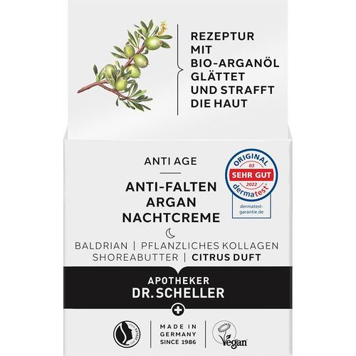 Dr.scheller Anti-Falten Argan Nachtpflege 50 ml Nachtcreme