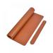 Desk Mat Large Protector Pad - Multifunctional Dual-Sided Office Desk Pad Smooth Surface Soft Mouse Pad Waterproof Desk Mat for Desktop Pu Leather Desk Cover for Office/Home(Brown 23.6 x 11.18 )