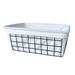 Wire Basket with 1 Pack Wire Baskets for Storage Basket Organizer Storage Bin for Kitchen Cabinets A