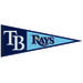 WinCraft Tampa Bay Rays 13" x 32" Wool Primary Logo Pennant