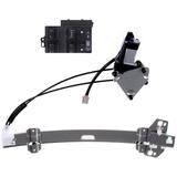 Power Window Regulator fit 1997 For Acura CL L4 2.2L (2156cc) 1994-1997 For Honda For Accord 2 Door Front Left Drivers Side with Motor Assembly Power Window Switch fit 1994-1997 For Honda For Accord