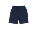 Jerseyhose TRIGEMA "TRIGEMA Shorts aus 100% Baumwolle" Gr. L, US-Größen, blau (navy) Damen Hosen Sporthosen