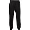 Sweathose TRIGEMA "TRIGEMA Jogginghose", Damen, Gr. M, US-Größen, schwarz, 70% Baumwolle, 30% Polyester, sportlich, Hosen