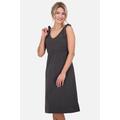 Sommerkleid ALIFE & KICKIN "MelinaAK B Sleeveless Dress Damen Sommerkleid, Kleid" Gr. S, Normalgrößen, grau (moonless melange) Damen Kleider Sommerkleider