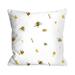 Njspdjh Pillow Covers Bee Day Bee Throw Pillow Cover 18 X 18 Inch Bee Day Throw Pillow Cover Decorative Cotton Cotton Sofa Chair Bed Throw Cover 1 PC