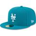 Men's New Era Turquoise York Mets 59FIFTY Fitted Hat