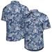 Men's Tommy Bahama Navy Houston Texans Aqua Lush Full-Button Shirt