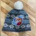 Disney Accessories | Disney Frozen Toboggan Hat Size 2t - 5t | Color: Gray/White | Size: Osg