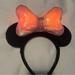 Disney Accessories | Limited Edition Glow With The Show Minnie Ears From Disney Parks | Color: Black/Pink | Size: Os