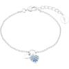 s.Oliver Armband 925er Silber blau Damen