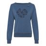 "Sweater RAGWEAR ""RAG Sweat NEREA FRONTPRINT O"" Gr. XL (42), blau (navy) Damen Sweatshirts mit schönem Frontprint"