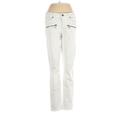 Paige Jeans - Mid/Reg Rise: White Bottoms - Women's Size 25 - Light Wash