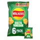 Walkers Salt & Vinegar Multipack Crisps 6x25g