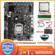 Motherboards BTC Mining Motherboard LGA 1155 MSATA 4GB DDR3 RAM 128G SSD Switch SATA Cable 12 PCIE To USB3.0 GPU Graphics Card Miner RigMoth