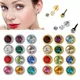 Boucles d'oreilles piercing en acier Showlove-12pairs et clous d'oreille en or Boucles d'oreilles