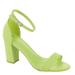 Madden Girl Beella - Womens 8 Green Sandal Medium