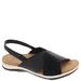 Earth Origins Suzie - Womens 7 Black Sandal Medium