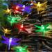 Perfect Holiday 30 LED Solar String Light Dragonfly - Multicolor