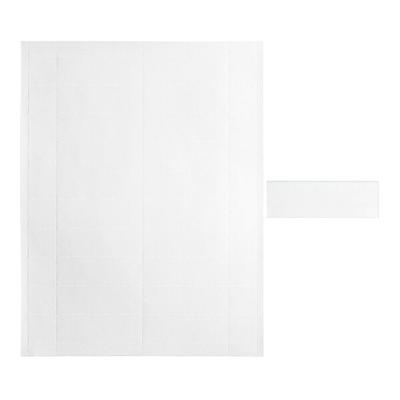Regency Space Solutions 3" x 1" Adhesive Label Holder with Printable Insert Sheets - 25/Pack