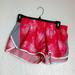 Nike Shorts | Nike Dri Fit Womens Sz M Pink White Splattered Shorts Athletics W Under Shorts | Color: Gray/Pink | Size: M