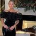 Zara Dresses | Bnwt Zara Velvet Voluminous Puff Sleeve Mini Dress Sz Md | Color: Black | Size: M