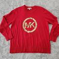 Michael Kors Sweaters | Michael Kors Sweater | Color: Gold/Red | Size: 1x