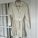 Zara Dresses | Button Down Waist Tie Long Sleeve Dress | Color: White | Size: S