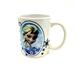 Disney Kitchen | Disney Coffee Mug Snow Queen Elsa Frozen Ceramic Movie Collectable Glass Magic | Color: Blue/White | Size: Os