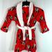 Disney Pajamas | Disney Minnie Mouse Little Girls Robe Size 3t. 0412 | Color: Red/White | Size: 3tg