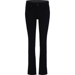 Straight-Jeans MUSTANG "Julia" Gr. 28, Länge 30, schwarz (midnight black) Damen Jeans Gerade