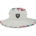 Men's New Era Khaki Las Vegas Raiders Retro Beachin' Bucket Hat