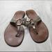Lilly Pulitzer Shoes | Lilly Pulitzer Gold Mckim Flip Flops Sandals - 9.5 | Color: Gold | Size: 9.5