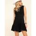 Free People Dresses | Free People Alex Denim Mini Dress Washed Black Womens Size 2 | Color: Black/Gray | Size: 2