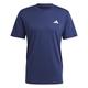 Adidas Herren T-Shirt (Short Sleeve) Tr-Es Comf Tee, Dark Blue/White, IC7422, 2XL