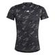 Adidas Herren T-Shirt (Short Sleeve) Tf AOP Tee, Black/Print, HS9811, XS