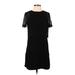BCBGMAXAZRIA Casual Dress - Shift: Black Dresses - Women's Size 2X-Small