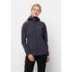 Softshelljacke JACK WOLFSKIN "GO HIKE SOFTSHELL W" Gr. S (36), grau (graphite) Damen Jacken Sportjacken