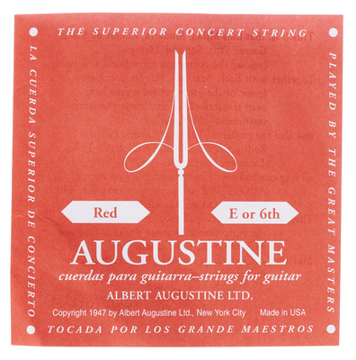Augustine E-6 String Red Label