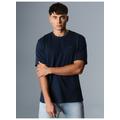 T-Shirt TRIGEMA "TRIGEMA Heavy Oversized T-Shirt" Gr. XL, blau (night, blue) Herren Shirts T-Shirts