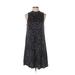 Kensie Casual Dress Mock Sleeveless: Black Dresses - Women's Size X-Small