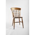 Farmhouse Country Style Spindle Back Kitchen Dining Chair, Wooden Natural Oak Or Farrow & Ball Painted, Rustic Chairs, Chairs