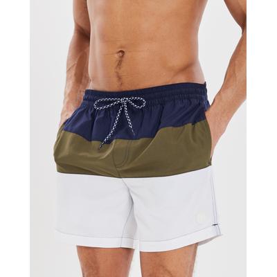 Multi Colourblock Swim Shorts