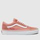 Vans old skool hearts trainers in pink