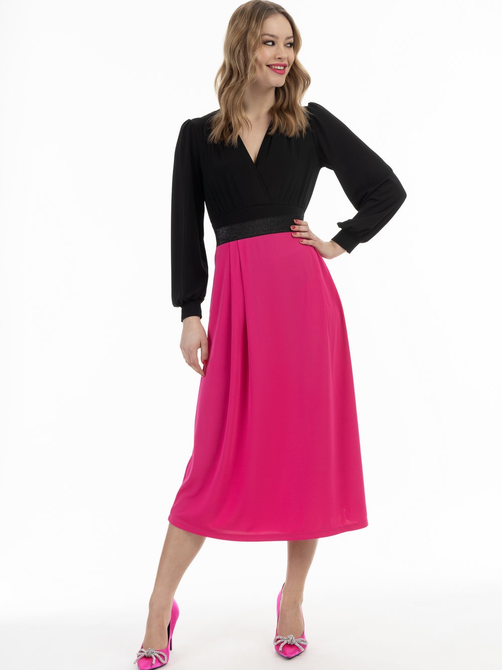 Faina Midirock Damen pink, S Image