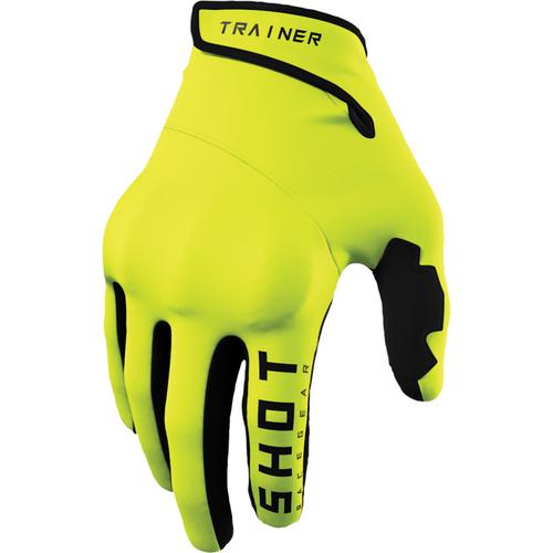 Shot Trainer CE 3.0 Winter Motocross Handschuhe, gelb, Größe 4XL