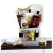 Vanilla Spa Care Package Beauty Gift Basket with Body Lotion Wax Melts and Bath Sets