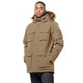 Jack Wolfskin Herren Glacier Canyon Parka, Cookie, L