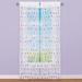 3D Spring Butterfly Semi-Sheer Curtain Panel